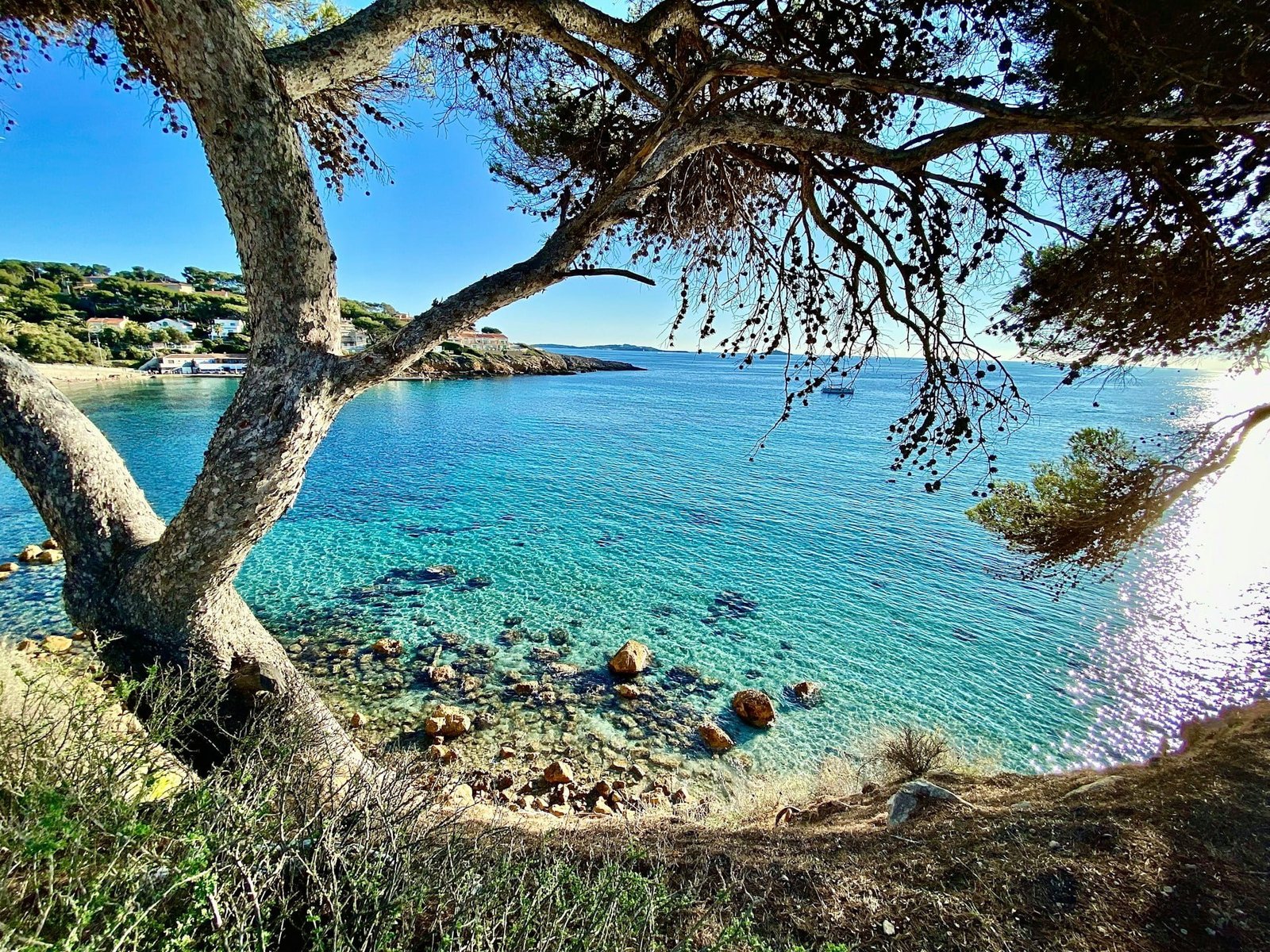 Summer view at the Mediterranean Sea